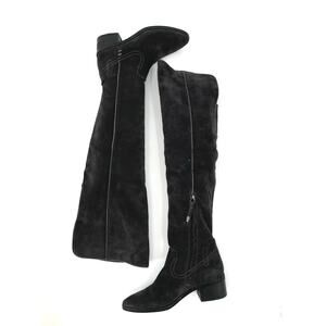 Dolce Vita Women's Gray Suede Knee High Boots Size 6